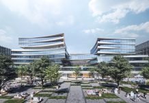 „Business Stadium Central“ fasadas – už 9 mln. eurų
