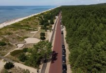 Apie tai kaip vyksta dviračių tako nuo Smiltynės iki Nidos rekonstrukcija