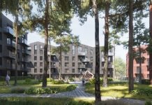 Vilniuje statys daugiabučių kvartalą „Medeinos namai“